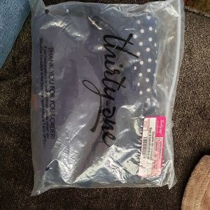 Thirty one Navy Dancing Dot crossbody